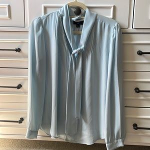 Jcrew Blouse - powder blue